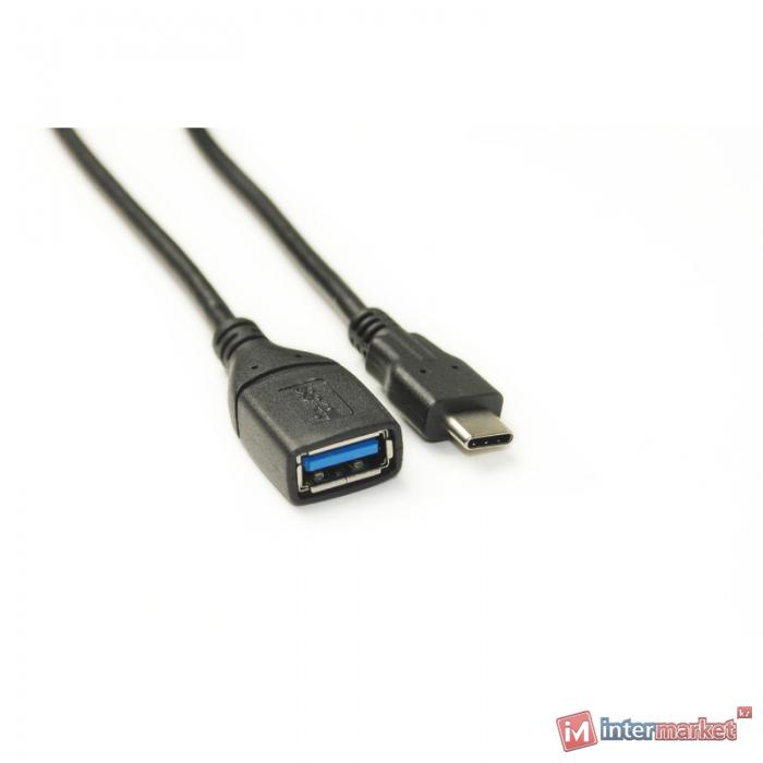 Кабель PowerPlant USB 3.0 Type C – USB, 1.5m